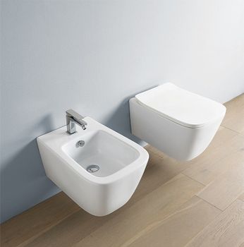 Биде Artceram A16 ASB001 01 00 подвесное Белое — фото 4, Биде подвесные