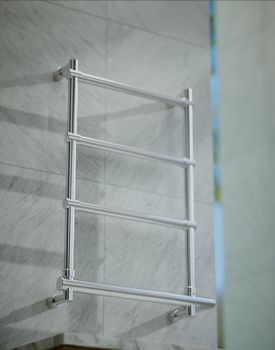 Электрический полотенцесушитель Margaroli Sole 542-4 BOX 5423704CRNB Хром — фото 4, Электрические полотенцесушители