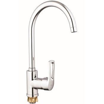 Смеситель для кухни G-Lauf ZAR4-B181 Хром — фото 1, Смесители для кухни