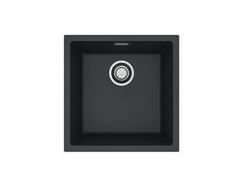 Мойка для кухни ALVEUS OMNI 20 GRANITAL CARBON-G91 450x450x198 с сифоном 1145083 — фото 1, Кухонные мойки