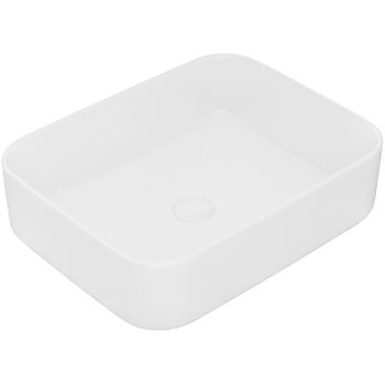 Раковина-чаша Iddis Bridge 50 BRIWS05i27 Белая глянцевая — фото 1, Раковины накладные