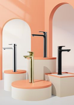 Смеситель для раковины Raglo R03.15.06 Черный матовый — фото 3, Смесители для раковины