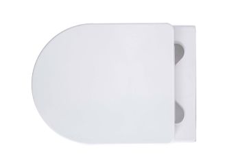 Унитаз подвесной AQ1106T-00 ЕВРОПА TORNADO 490*360*250мм, тонкое сиденье с механизмом плавного закры — фото 5, Подвесные унитазы