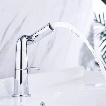 Смеситель для раковины Haiba HB10813 Хром — фото 8, Смесители для раковины