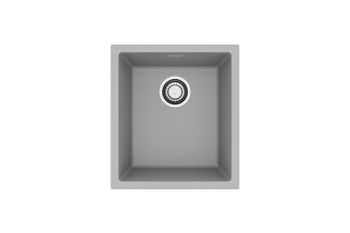 Мойка для кухни ALVEUS OMNI 10 GRANITAL CONCRETE-G81 400x450x198 с сифоном 1145083 — фото 1, Кухонные мойки