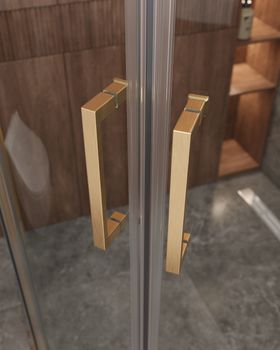 Душевой уголок CEZARES MOLVENO-R-22-100+20-C-BORO-IV — фото 3, Душевые уголки