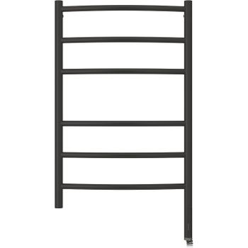 Электрический полотенцесушитель Сунержа Галант 800x500 R 31-5401-8050 Черный матовый — фото 1, Электрические полотенцесушители