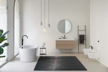 Биде GSI Nubes 9665111 подвесное Белое — фото 5, Биде подвесные