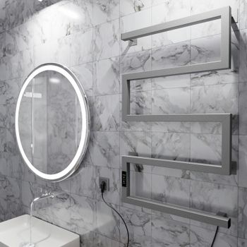 Электрический полотенцесушитель Altasan ШалимарПроф 80x50 ШалимарПроф8050Г Графит — фото 3, Электрические полотенцесушители