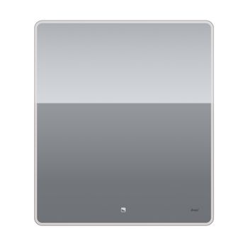 Зеркало POINT, 70x80 см, сенсорный выключатель, LED-подсветка — фото 3, Зеркала в ванную комнату