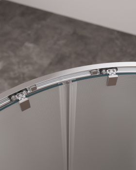 Душевой уголок CEZARES MOLVENO-R-2-100-P-Cr — фото 4, Душевые уголки