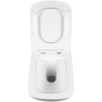 Унитаз Bond Cube F11-10 подвесной Белый с сиденьем Микролифт — фото 7, Подвесные унитазы