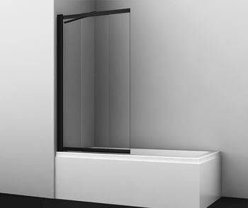 Dill 61S02-80 Fixed Стеклянная шторка — фото 2, Шторки для ванной раздвижные