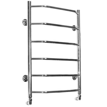 Водяной полотенцесушитель Domoterm Лаура П6 500*800 Хром — фото 4, Водяные полотенцесушители