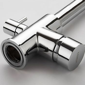 Смеситель для кухни Ledeme 4255-3L Хром — фото 6, Смесители для кухни