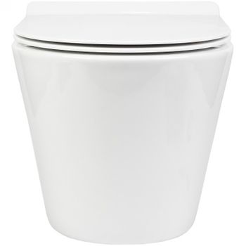 Унитаз Bond F03-10 подвесной Белый с сиденьем Микролифт — фото 12, Подвесные унитазы