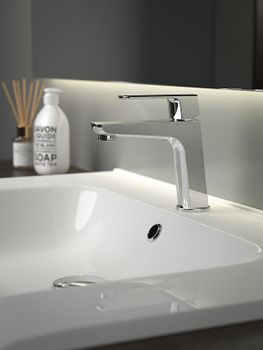 Смеситель для раковины Azario Viano AZ-15964501 Хром — фото 3, Смесители для раковины