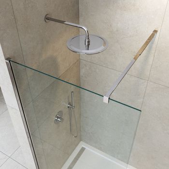 Душевая перегородка CEZARES LIBERTA-L-1-70-C-Cr — фото 3, Душевые перегородки