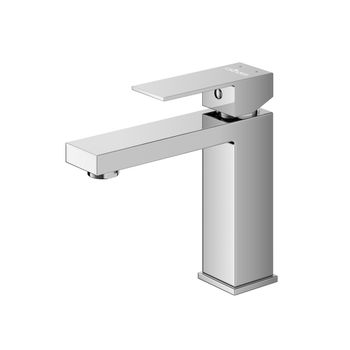 Смеситель для раковины без донного клапана CEZARES SLIDER-LS-01-W0 — фото 1, Смесители для раковины