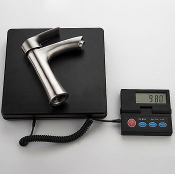 Смеситель для раковины Ledeme 71001L Нержавеющая сталь — фото 5, Смесители для раковины