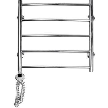 Электрический полотенцесушитель Domoterm Калипсо П5 500x500 EL Хром — фото 1, Электрические полотенцесушители