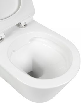 Унитаз Bond F03-10 подвесной Белый с сиденьем Микролифт — фото 5, Подвесные унитазы