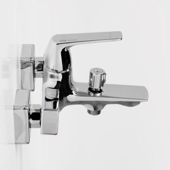 Neime 1901 Смеситель для ванны с коротким изливом — фото 7, Смеситель для ванны