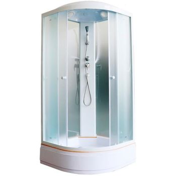 Душевая кабина Parly Effect 90x90 EFM921 без гидромассажа — фото 1, Душевые кабины