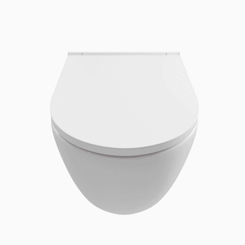 Унитаз подвесной AQ0700-00 Aquatek Поларис 518х365х375мм, тонкое сиденье с механизмом плавного закры — фото 3, Подвесные унитазы