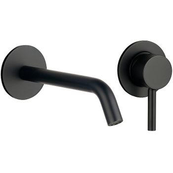 Смеситель для раковины AQUAme Siena AQM6215MB Черный матовый — фото 1, Смесители для раковины