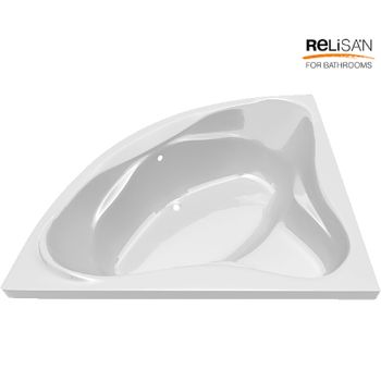 Акриловая ванна Relisan Mira 140x140 Гл000000546 без гидромассажа — фото 9, Акриловые ванны