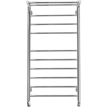 Водяной полотенцесушитель Domoterm Медея сп П10 500x1000 с полкой Хром — фото 1, Водяные полотенцесушители