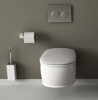 Унитаз Artceram Atelier ATV001 01 00 подвесной Белый без сиденья — фото 8, Подвесные унитазы