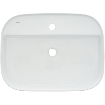 Раковина AQUAme 59 AQM5003 Белая глянцевая — фото 5, Раковины накладные