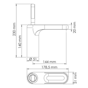 Kammel 1803 Смеситель для умывальника — фото 11, Смесители для раковины