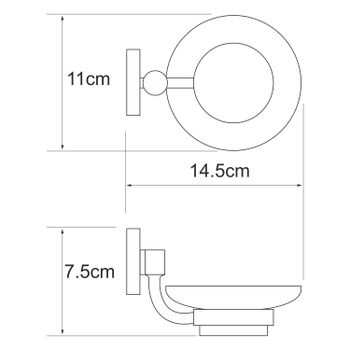 Rhein K-6229 Мыльница — фото 5, Мыльницы