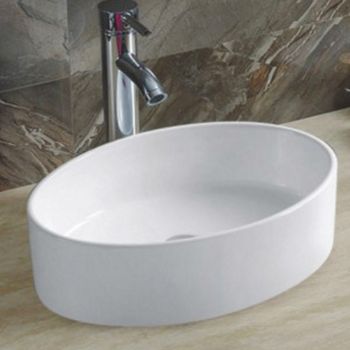 Раковина-чаша CeramaLux 50 9012 Белая — фото 2, Раковины накладные