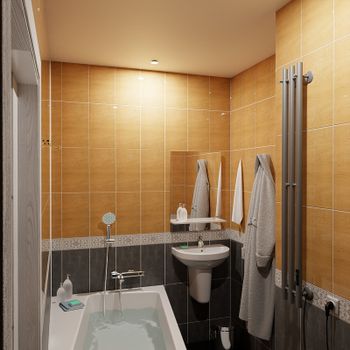 Электрический полотенцесушитель Маргроид Inaro3v 1200x150 Inaro3v-12012-1049-7024R правый Графитовый — фото 3, Электрические полотенцесушители