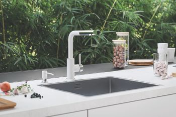 Смеситель для кухни ALVEUS SIROS - P G11 ARCTIC, — фото 3, Смесители для кухни