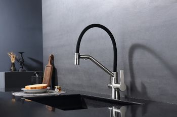 Смеситель для кухни Raglo R80.62.05 Сатин Черный — фото 23, Смесители для кухни