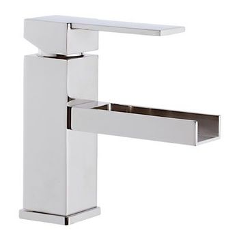 Смеситель для раковины Remer Qubica Cascata QC11 Хром — фото 1, Смесители для раковины