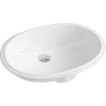 Раковина Artceram Diana 57 DIL001 01 00 Белая — фото 1, Раковины встраиваемые снизу