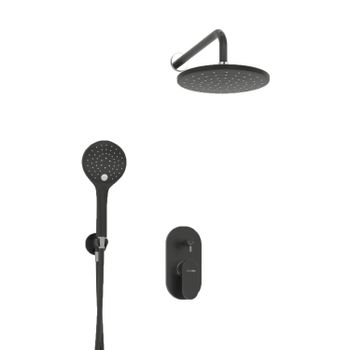 A16777 Встраиваемый комплект для душа с верхней душевой насадкой и лейкой — фото 2, Встраиваемые душевые комплекты