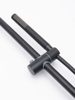 Душевая система AQUAme AQM8001MB Черная матовая — фото 3, Душевые стойки