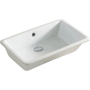 Раковина Artceram Gea 53 GEL001 01 00 Белая — фото 1, Раковины встраиваемые снизу