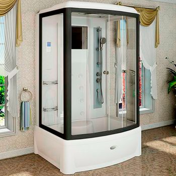 Душевая кабина Radomir Диана 2 139x108 1-05-6-0-0-0610 без гидромассажа — фото 1, Душевые кабины