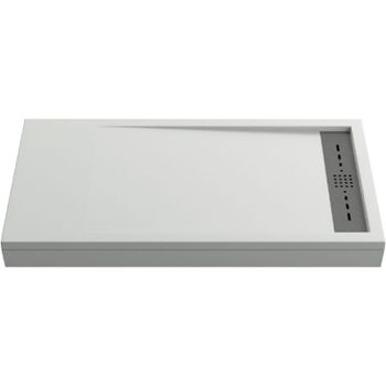 Душевой поддон из искусственного камня Creto Scala 120x70 3-0031 Белый — фото 1, Душевые поддоны из искусственного камня