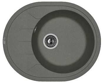 Товар: Florentina Мойка "Родос" 620, черный FG - фото 1 Florentina Мойка "Родос" 620, черный FG — фото 1, Кухонные мойки