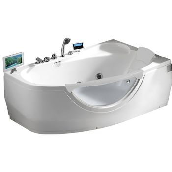 Акриловая ванна Gemy 171x99 G9046 II O R с гидромассажем — фото 1, Акриловые ванны