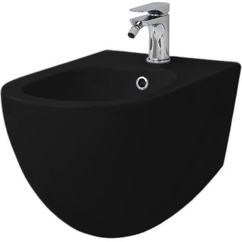 Биде Artceram File 2.0 FLB001 17 30 подвесное Черное матовое — фото 6, Биде подвесные